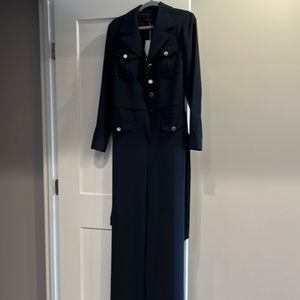 Brand New Ted Baker Navy Jumpsuit - Size 3